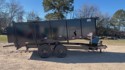 7 x 16' Dump Trailer Big Tex #14TD-16BK6-P4