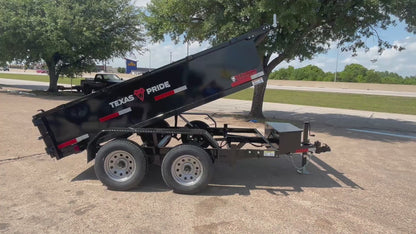 6 x 10' Dump Trailer Texas Pride #DT-610-7K