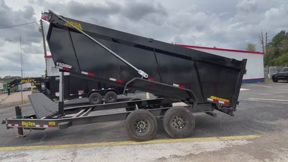 7 X 16' BP Dump Trailer Big Tex #14TD-16C4A-XBK