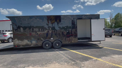 8.5 x 24' E-Series Enclosed Trailer Cargo Mate #TXEHW8.524TA3