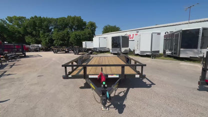 83" x 16' TA Utility Trailer Big Tex #70PI-16R1A-4PBK