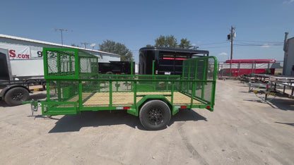 77 x 12' Landscape Trailer Delco #L212