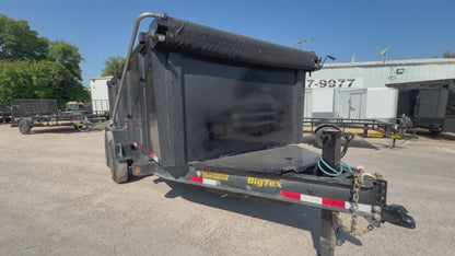 82 x 14 Big Tex Dump Bumper Pull USED