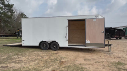 8.5 x 20' E-Series Enclosed Trailer Cargo Mate #TXEHW8.520TA2