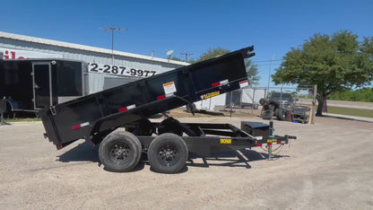 6 x 12' BP Dump Trailer Big Tex #90SR-12BK6SIR