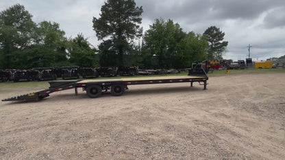 102 x 30' (25 + 5) GN Trailer Big Tex #25GN-30D5A-MRBK