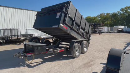 6 x 10' Dump Trailer Texas Pride BP Dump Used #47668