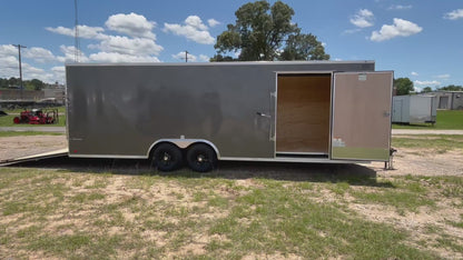 8.5 x 24' E-Series Enclosed Trailer Cargo Mate #TXEHW8.524TA3