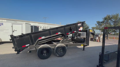 7 x 14' GN Dump Trailer Big Tex #14GX-14BK6SIRPD