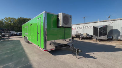 8.5 x 34' Concession Trailer Cargo Mate #TXEH8.534TTA4