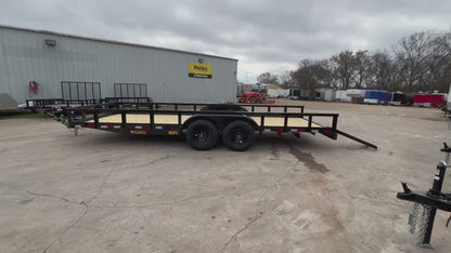 83 x 20' Utility Trailer Big Tex #10PI-20BK